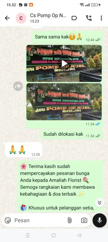 Testimonial Papan duka TANJUNG PINANG